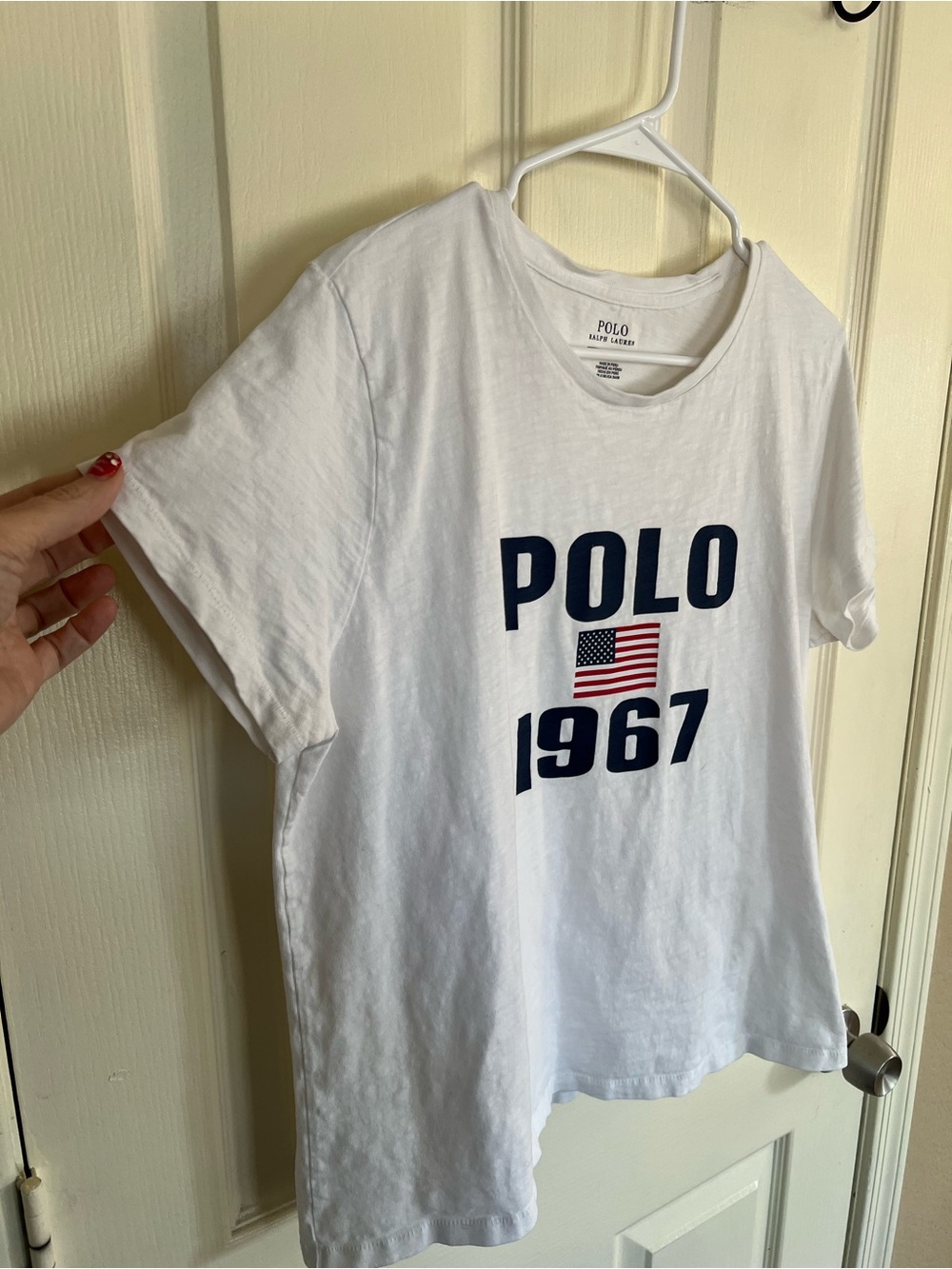 Polo Ralph Lauren Polo 1967 USA Flag Graphic Tee XL - Picture 4 of 9